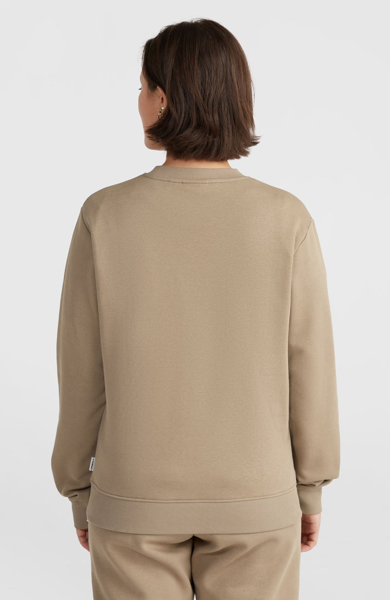 Oneill Women Women Of The Wave Crew Sweatshirt | Brown