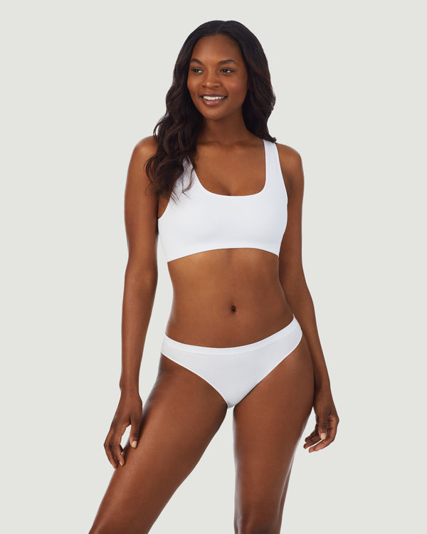Ongossamer Cabana Cotton Seamless Easy Tank Bralette