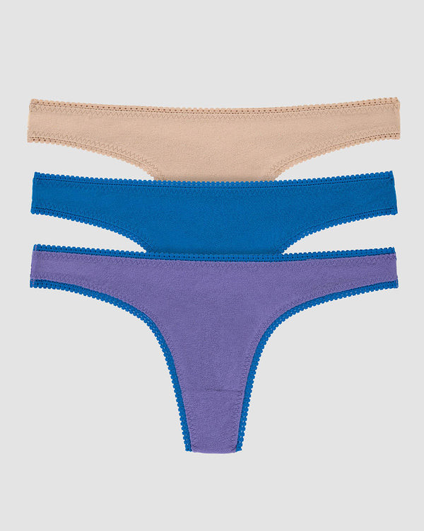 ongossamer Gossamer Mesh Hip G Thong Underwear 3 Pack