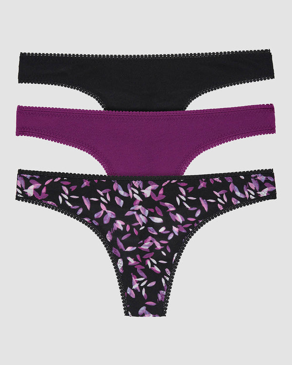 ongossamer Gossamer Mesh Hip G Thong Underwear 3 Pack