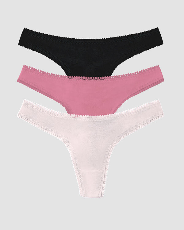 ongossamer Gossamer Mesh Hip G Thong Underwear 3 Pack