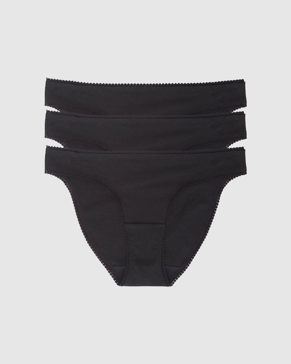 ongossamer Cabana Cotton Bikini Underwear 3 Pack