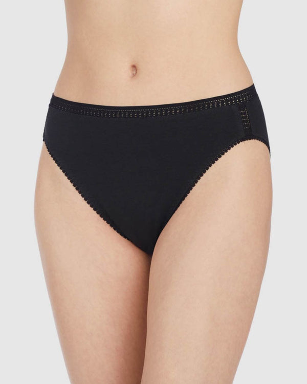 ongossamer Cabana Cotton Hi Cut Brief Underwear