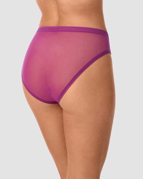 Ongossamer Gossamer Mesh Hi Cut Brief Underwear