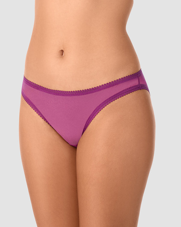 ongossamer Gossamer Mesh Hip Bikini Underwear