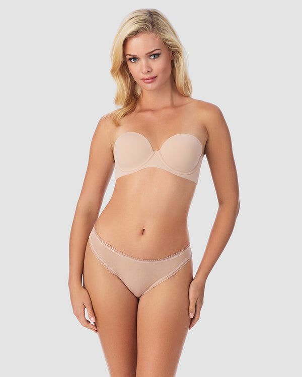 Ongossamer Sleek Micro Strapless Plunge