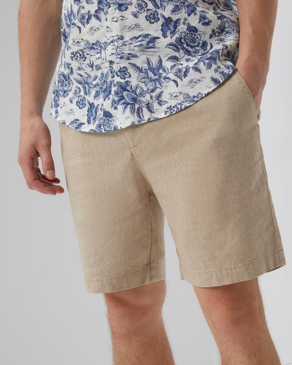 Onia 4-way Stretch Hybrid Walk Short 7" Sand