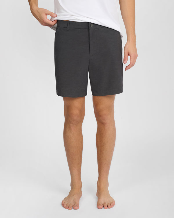 Onia 4-way Stretch Versatility Short 7" Charcoal