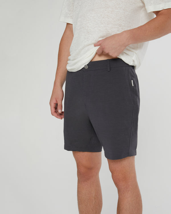 Onia 4-way Stretch Versatility Short 7" Charcoal