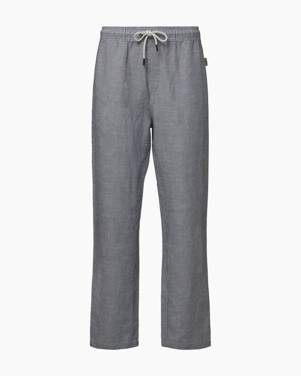 onia Air Linen Pull-on Pant Deep Navy/White