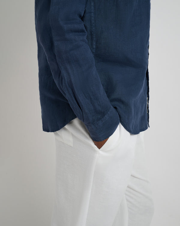 Onia Air Linen Pull-on Pant White