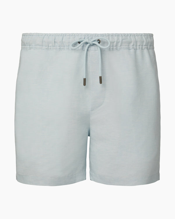 onia Air Linen Pull-on Short 6" Ballad Blue