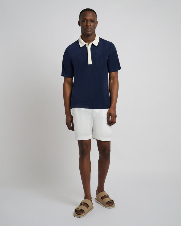 Onia Air Linen Pull-on Short 6" White