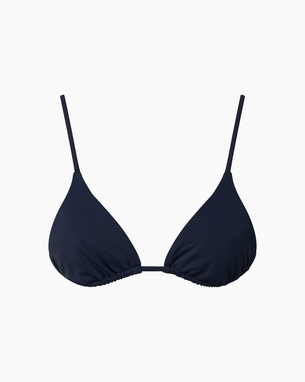 Onia Alexa Bikini Top Deep Navy