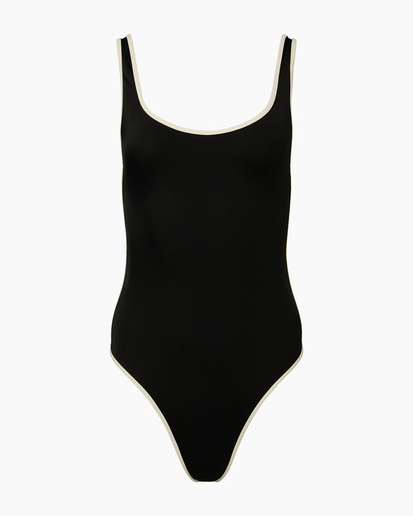 Onia Arya One Piece Black/Egret
