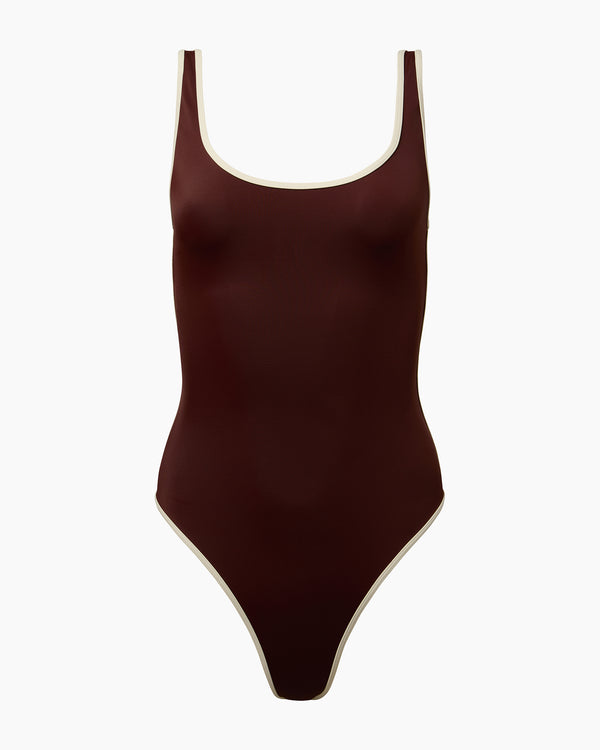 Onia Arya One Piece Rum/Egret