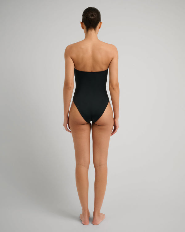 Onia Bardot One Piece Black