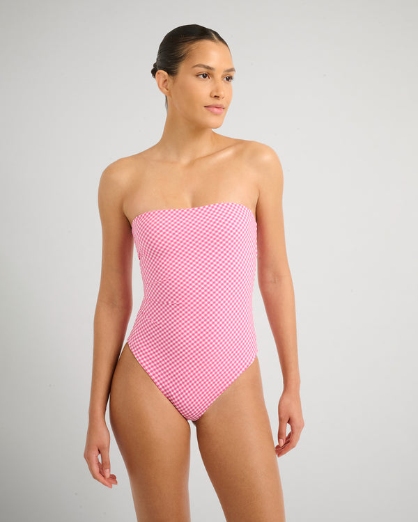 Onia Bardot One Piece Gin Fizz/White