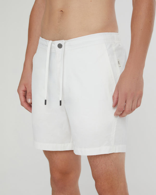 Onia Calder 6E Swim Trunk White