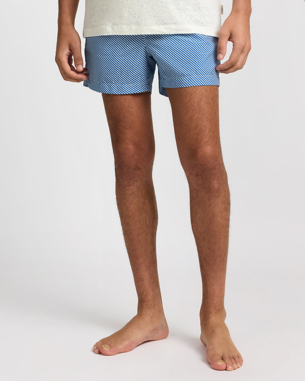 Onia Charles 4" Swim Trunk Cobalt