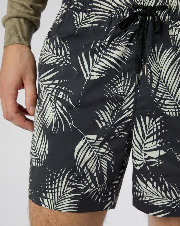 Onia Charles 5" Swim Trunk Black/Off White