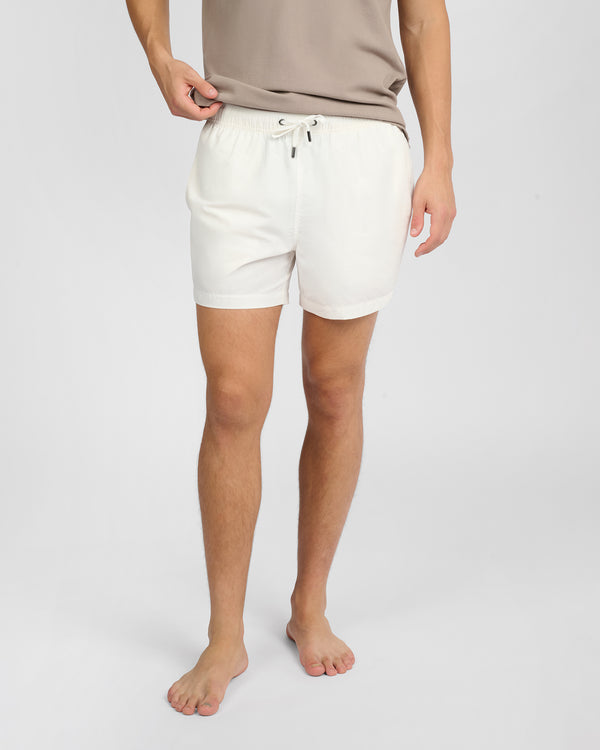 Onia Charles 5" Swim Trunk White