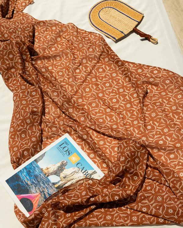 Onia Cotton Chiffon Pareo Cream Deep Gold