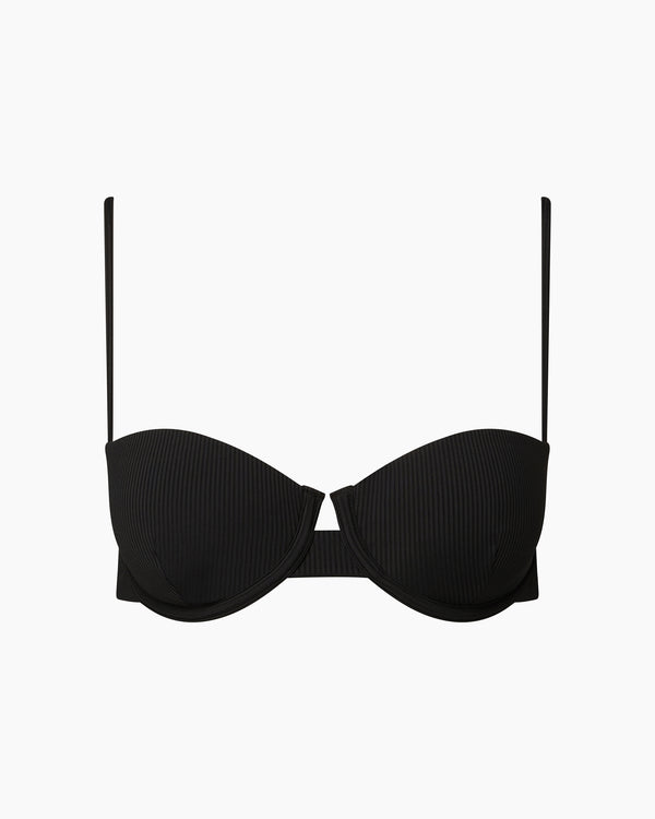 Onia Dalia Bikini Top Black