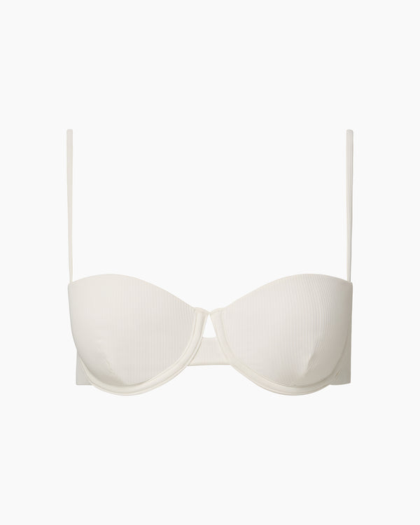 Onia Dalia Bikini Top White
