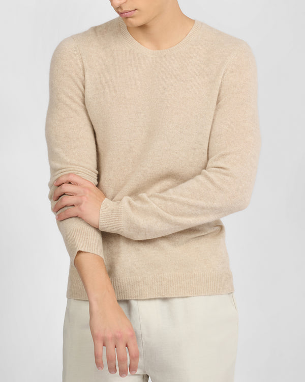 Onia Featherweight Cashmere Sweater Stone
