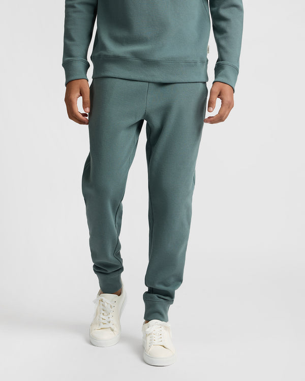 Onia Heavyweight Cotton Waffle Jogger Fern