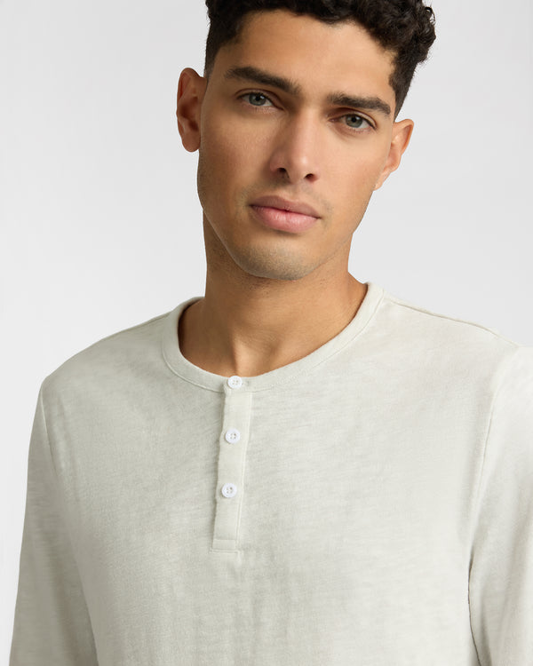 Onia Heavyweight Slub Henley Bone