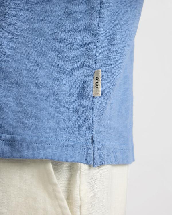 Onia Heavyweight Slub Polo Indigo