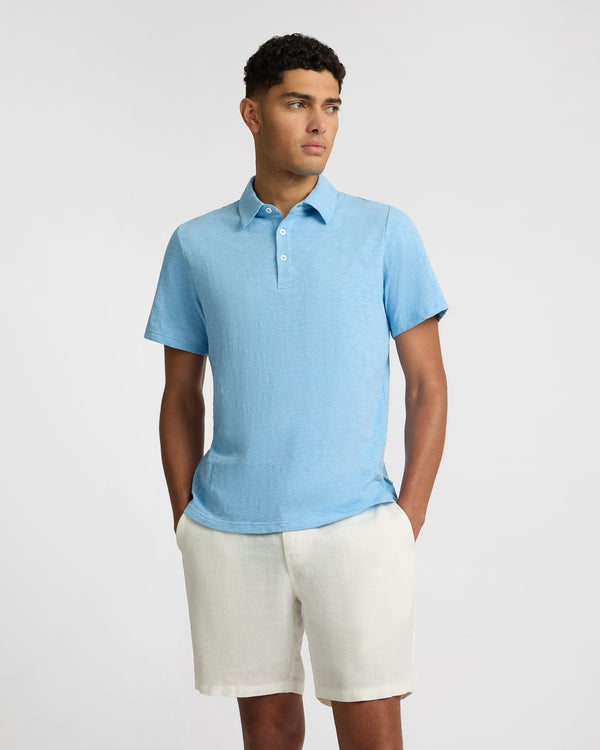 Onia Heavyweight Slub Polo Seaport