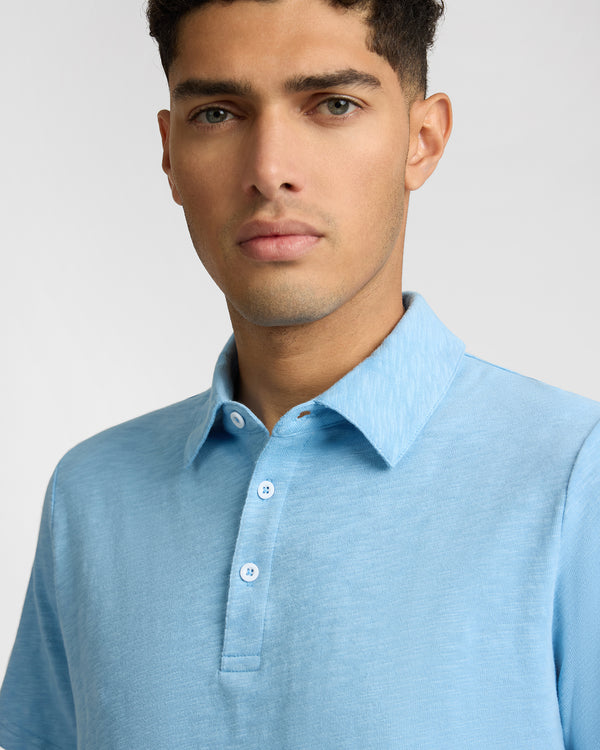 Onia Heavyweight Slub Polo Seaport