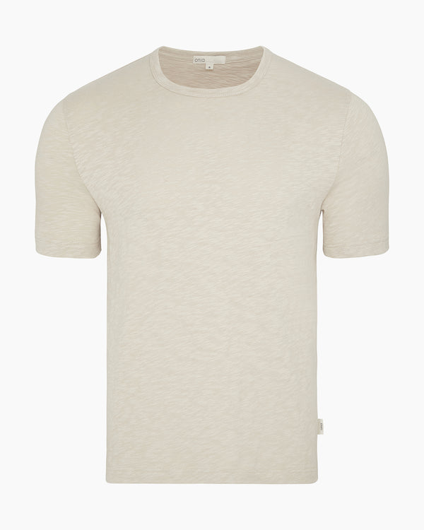 onia Heavyweight Slub Tee Ecru