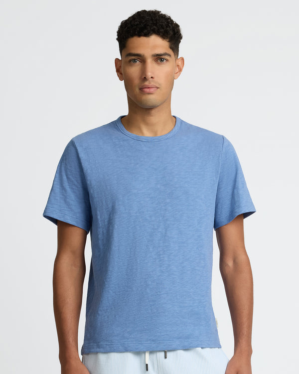 Onia Heavyweight Slub Tee Indigo