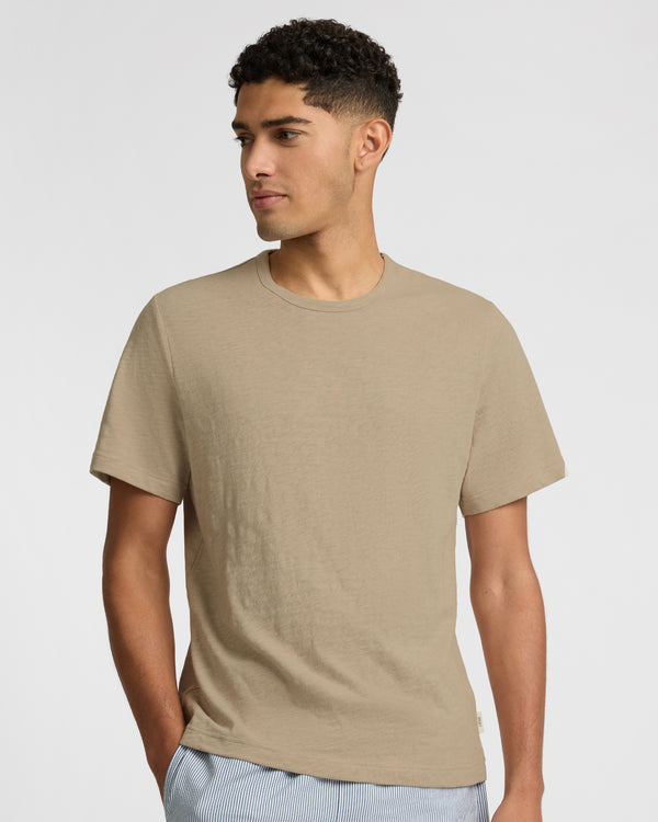 Onia Heavyweight Slub Tee Sand