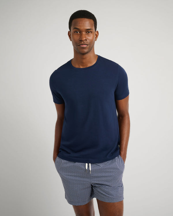 Onia Joey Crewneck Tee Navy