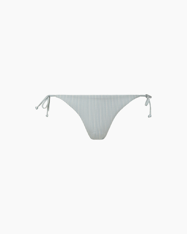 Onia Kate Bikini Bottom Pale Blue/White