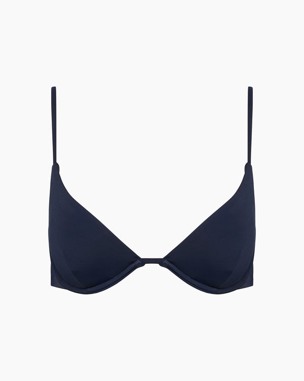 Onia Liana Bikini Top Deep Navy