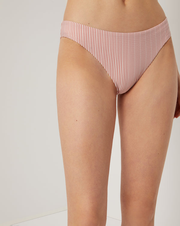 Onia Lily Bikini Bottom Rosette/White