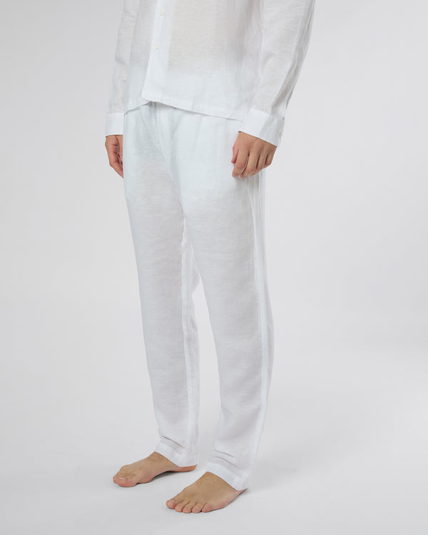 Onia Linen Home Pant White