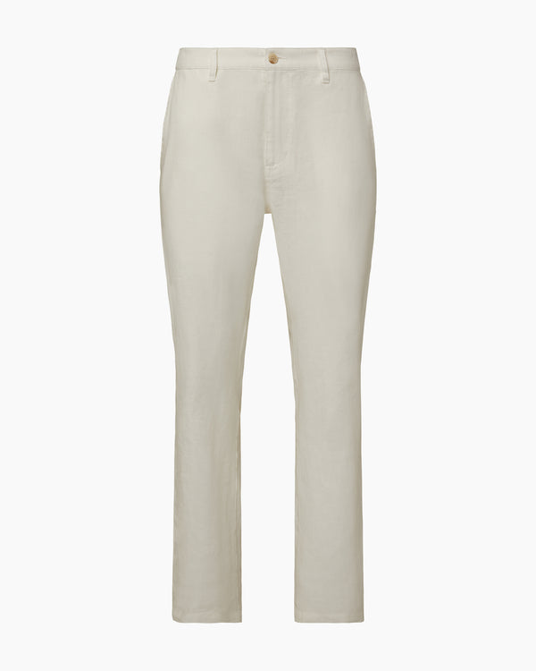 onia Linen Trouser White