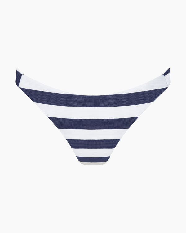 Onia Louise Bikini Bottom Deep Navy/White