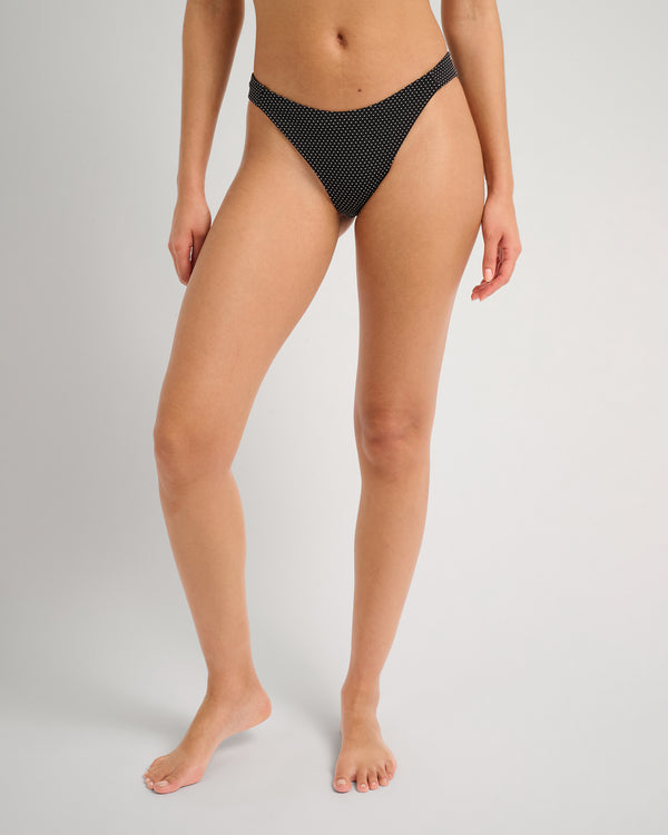 onia Lucie Bikini Bottom Black/White