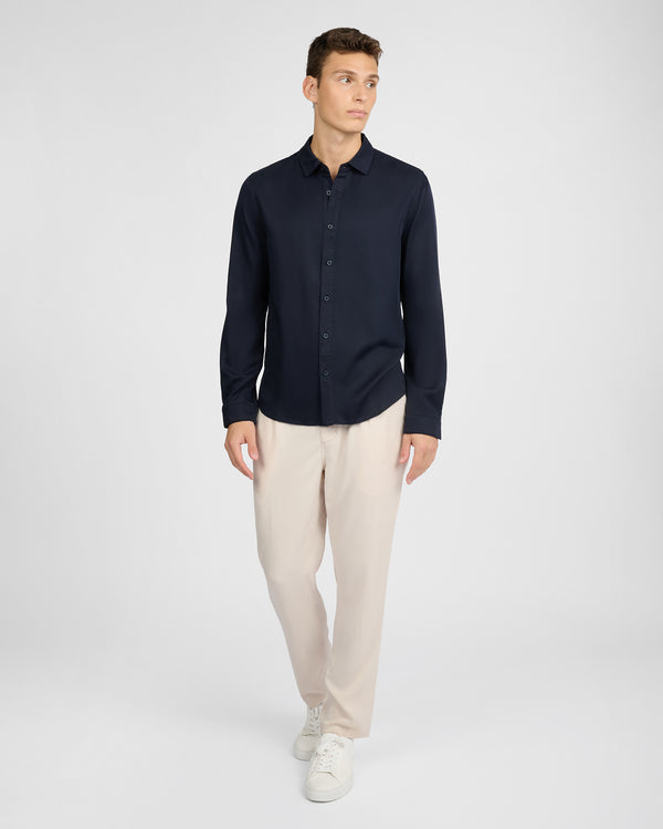 Onia Lyocell Tapered Trouser Stone