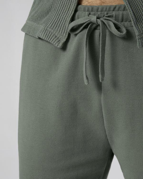 Onia Macro Waffle Pull-on Short 6" Sage