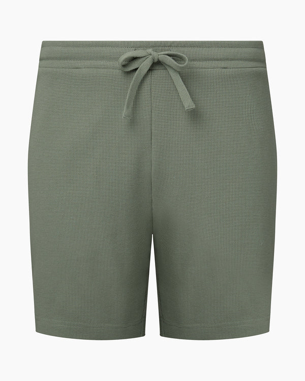 onia Macro Waffle Pull-on Short 6" Sage