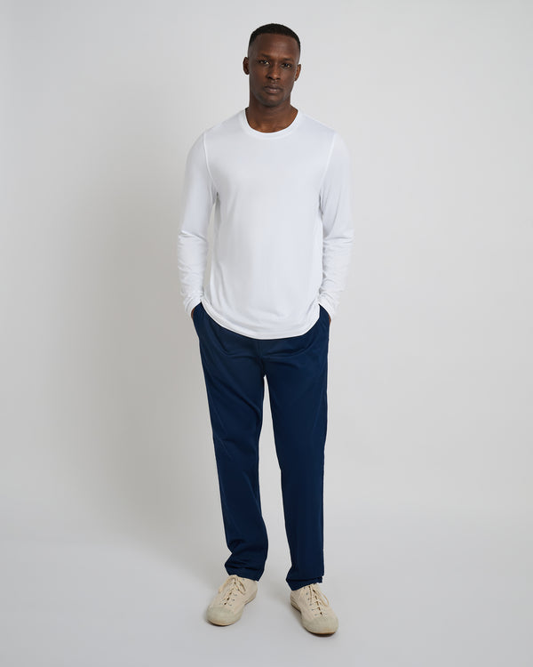 Onia Men's Long Sleeve Sun Tee White